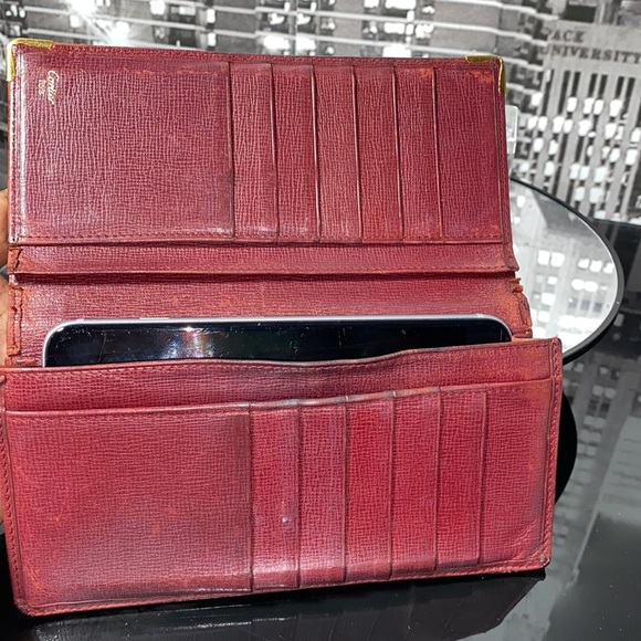 Authentic Cartier Leather Wallet - Picture 6 of 15